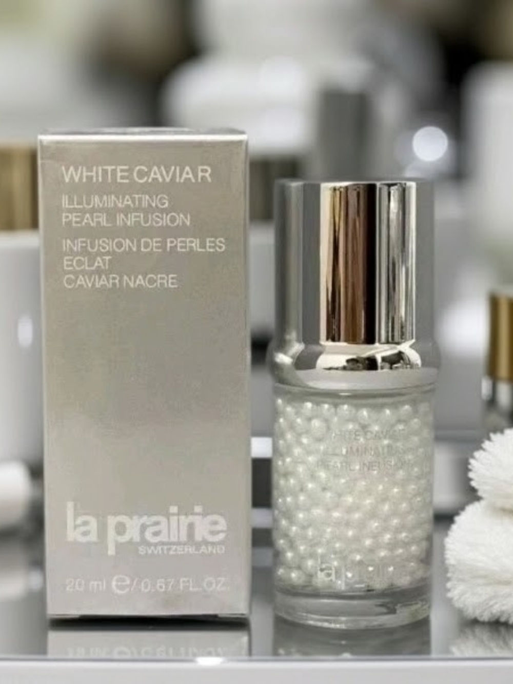 Authentic La Prairie White Caviar Illuminating Pearl Infusion - 0.67oz